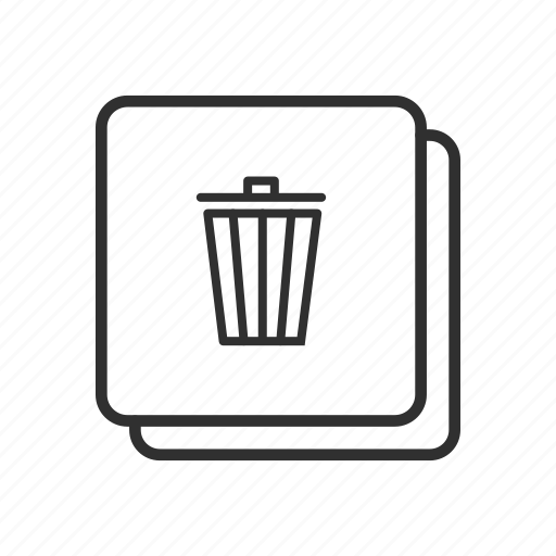 Delete, remove, trash bin, trash can icon - Download on Iconfinder
