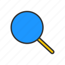 browser, magnifying glass, search, zoom in