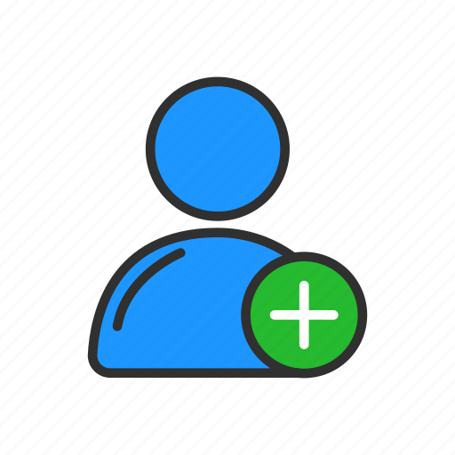 Add, add contact, add user, profile icon - Download on Iconfinder