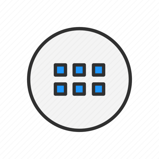 Menu bar, notification, shapes, squares icon - Download on Iconfinder