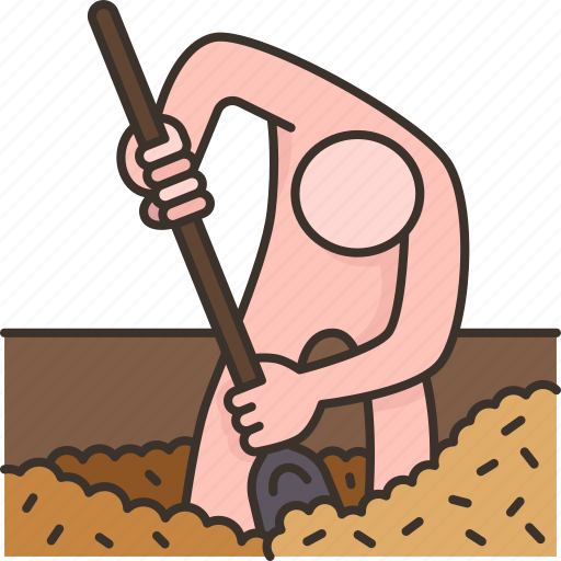 Dig, garden, soil, shovel, farming icon - Download on Iconfinder