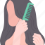comb, hair, hairdressing, haircare, hairbrush 