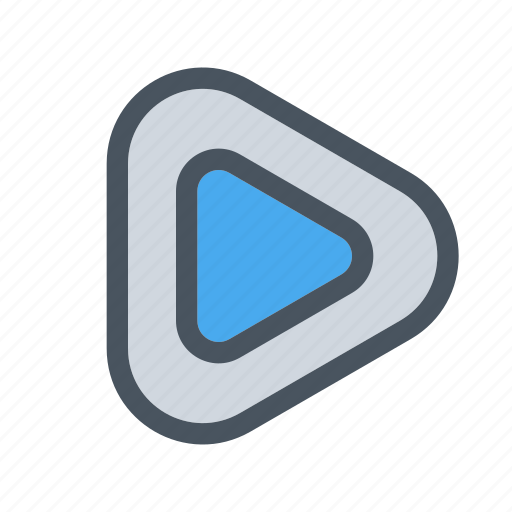 Play, start, video, music icon - Download on Iconfinder