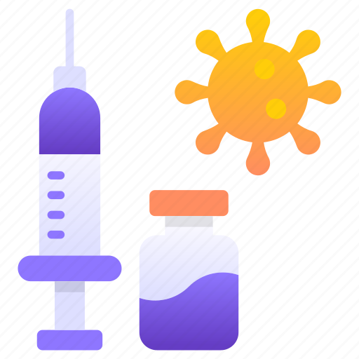 Hand, injection, syringe, vaccination, vaccine icon - Download on Iconfinder