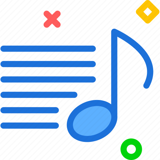 Music, read, score, sing, text icon - Download on Iconfinder