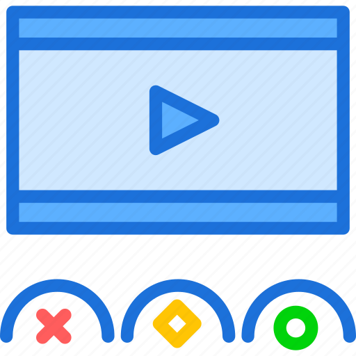 Clip, film, movie, play, video icon - Download on Iconfinder