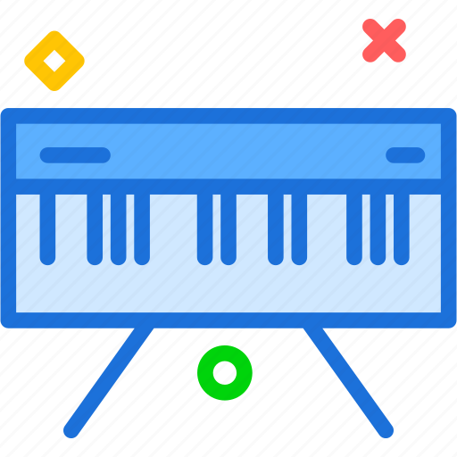 Keyboard, music, notes, piano, play icon - Download on Iconfinder