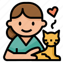 care, cat, friend, happy, pet, petting, therapy