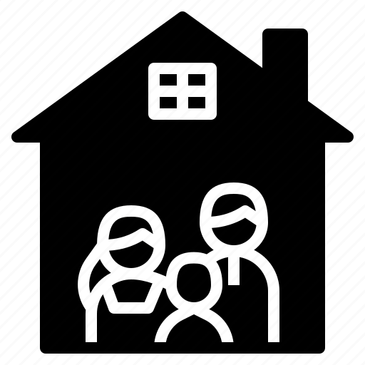 Covid19, family, home, quarantine, safe, stay icon - Download on Iconfinder