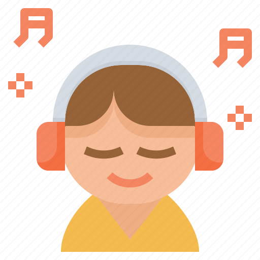 Enjoy, home, listening, music, relax, relief, therapy icon - Download on Iconfinder