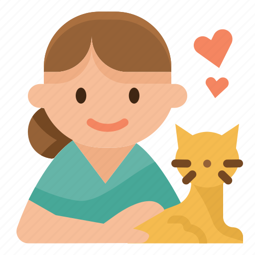 Care, cat, friend, happy, pet, petting, therapy icon - Download on Iconfinder