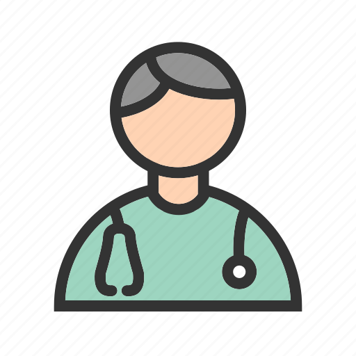 Doctor, doctors, healthcare, medical, professional, smile, stethoscope icon - Download on Iconfinder