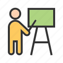 classroom, presentation, professor, students, teacher, teaching