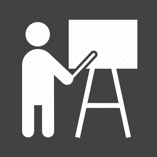 Classroom, presentation, professor, students, teacher, teaching icon - Download on Iconfinder