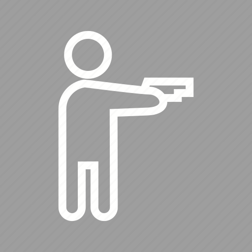 Gang, gun, hand, hold, pistol, safety, weapon icon - Download on Iconfinder