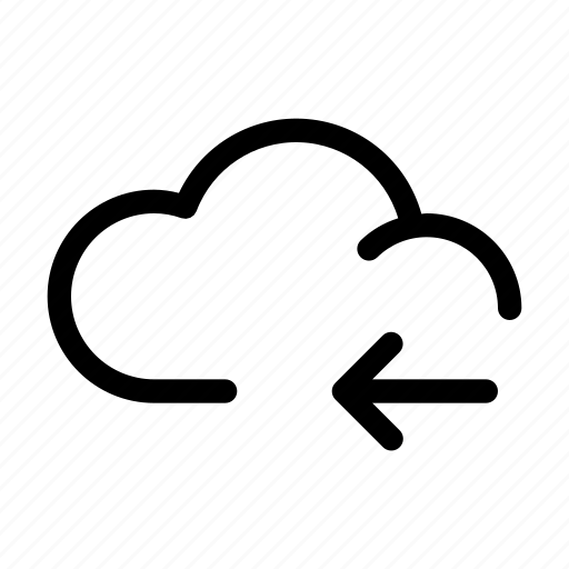 Cloud, receive, internet icon - Download on Iconfinder