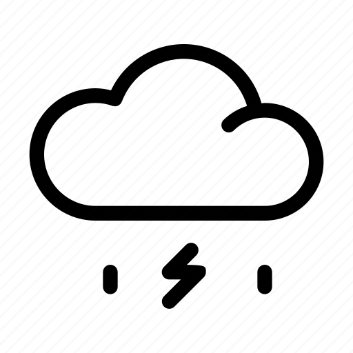 Rain, storm, lightning icon - Download on Iconfinder