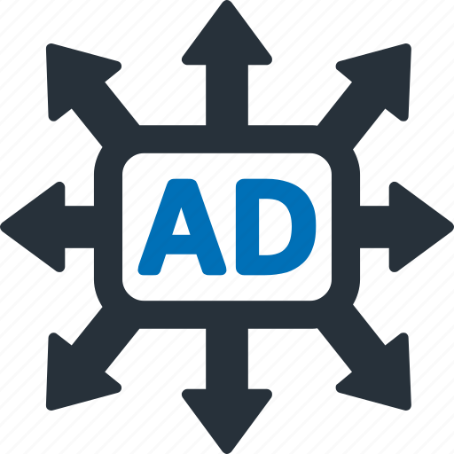 Ad, direction, location, arrow icon - Download on Iconfinder