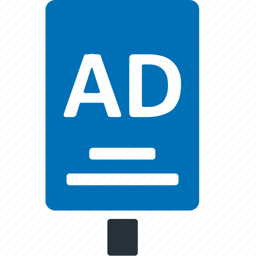 Ad, board, sign, advertising, marketing icon - Download on Iconfinder