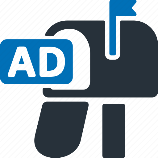 Ad, letters, post, envelope, advertising icon - Download on Iconfinder