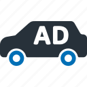 advertising, car, media, ad, transportation 