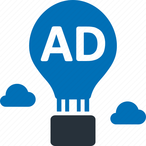 Balloon, ad, advertising, air, media icon - Download on Iconfinder