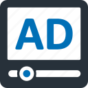 video, advertisement, advertising, media