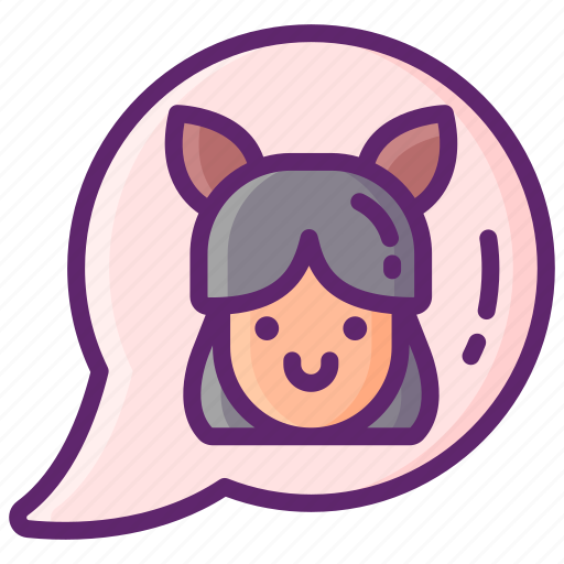 Addiction, anime, cosplay, ears, woman icon - Download on Iconfinder