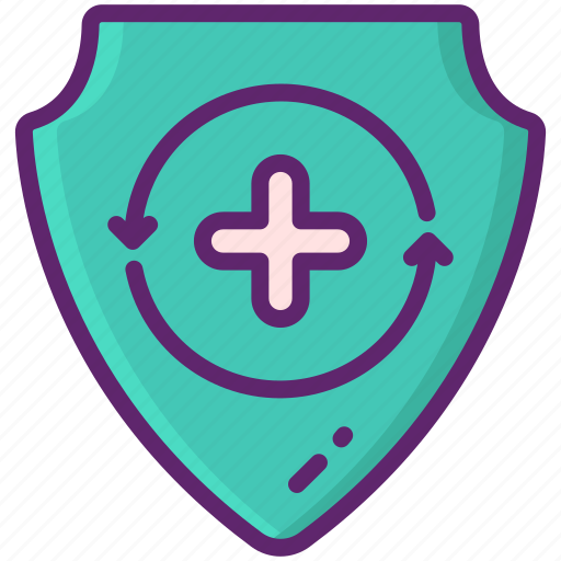 Addiction, recovery, security, shield icon - Download on Iconfinder