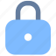 locked, lock, button, padlock, protection, password, colored 