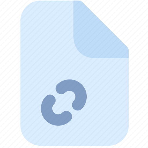 File, link, url, extension, format, colored icon - Download on Iconfinder