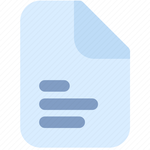 File, text, document, paper, page, colored icon - Download on Iconfinder