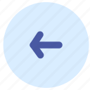 arrow, left, user, arrows, navigation, colored, user interface