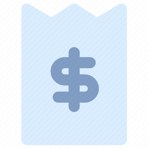 Bills, paper, dollar, money, finance, payment, colored icon - Download on Iconfinder