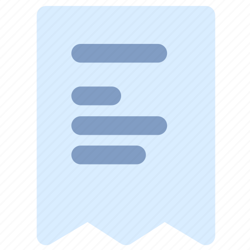 Bills, paper, text, message, document, colored icon - Download on Iconfinder