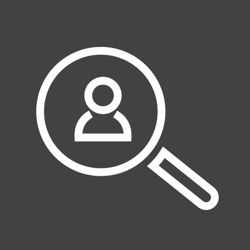 Account, find, locate, magnifier, member, search, user icon - Download on Iconfinder
