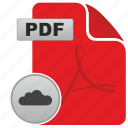 cloud, file, pdf, share, document, format, api