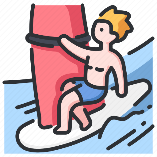 Extreme, sail, sport, surfing, water, wind, windsurfing icon - Download on Iconfinder