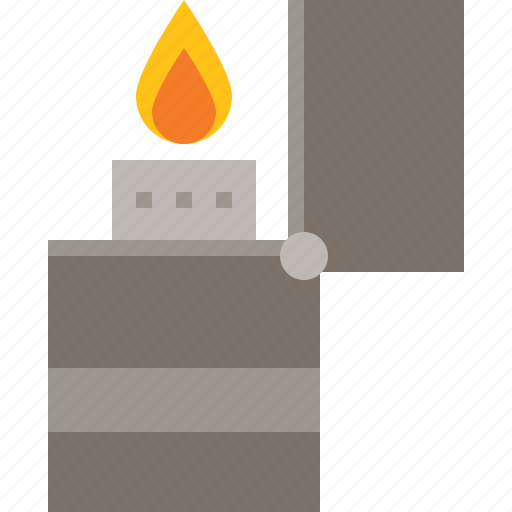 Fire, flame, lighter, zippo icon - Download on Iconfinder