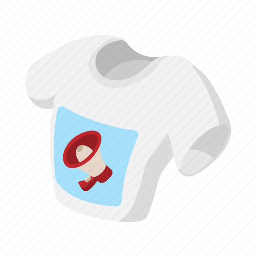 Advertisement, advertising, cartoon, concept, megaphone, promo, t-shirt icon - Download on Iconfinder