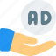 share, ads, business, advertising 