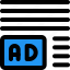 ads, left, corner, margin, business, advertising 