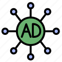 advertising, ads, promotion, advertisement, connection, link, system