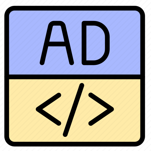 Advertising, ads, promotion, advertisement, coding, program, code icon - Download on Iconfinder