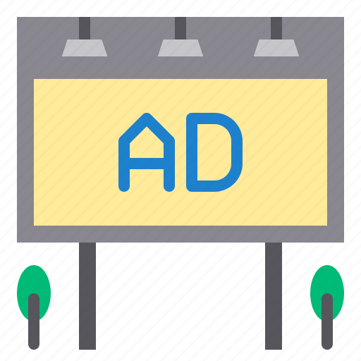 Ads, advertising, billboard, communication icon - Download on Iconfinder