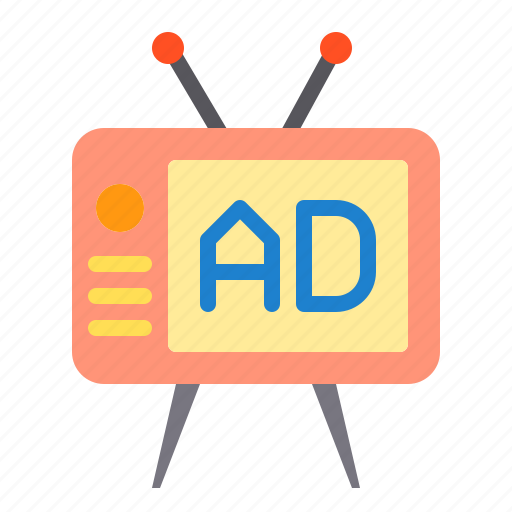 Ads, advertising, communication, television icon - Download on Iconfinder
