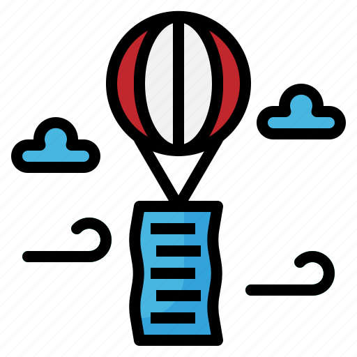 Advertising, balloon, business, marketing, promotion icon - Download on Iconfinder