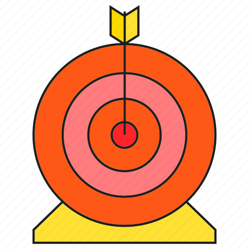 Arrow, dart, game, target icon - Download on Iconfinder