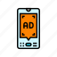 mobile, advertising, media, business, advertisement, marketing 