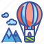 air, balloon, transportation, travel, trip 